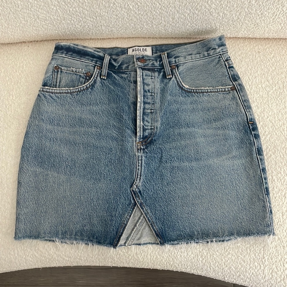 Agolde Denim Skirt